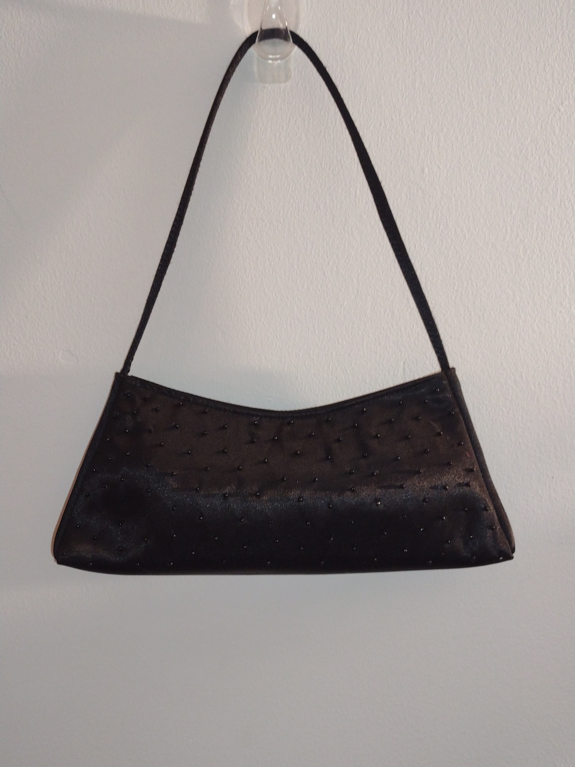 Black Evening Shoulder Bag - Unbranded